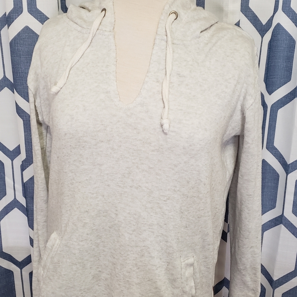 Ocean Drive medium Light Grey Hoodie Sweatshirt